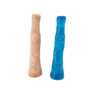 Multi-Shade Small Dogwood Wooden Different Chew Toy for Puppies – 2-Pack